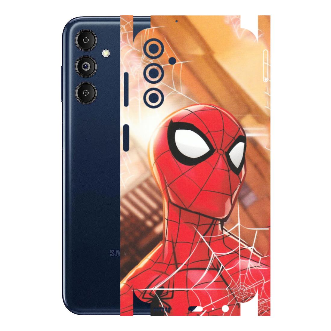Samsung M/F/Note/Flip and C Phone Skins (All Models) - Spiderman Face New - Matte Finish (M-41) Samsung Galaxy M14 (5G)