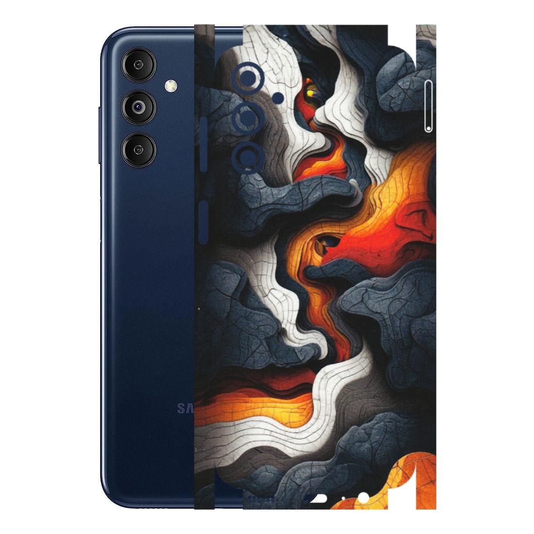 Samsung M/F/Note/Flip and C Phone Skins (All Models) - Abstract Volcanic Layers - Matte Finish (M-52) Samsung Galaxy M14 (5G)