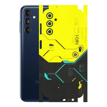 Samsung M/F/Note/Flip and C Phone Skins (All Models) - Black Yellow Technica - Matte Finish (M-53) Samsung Galaxy M14 (5G)