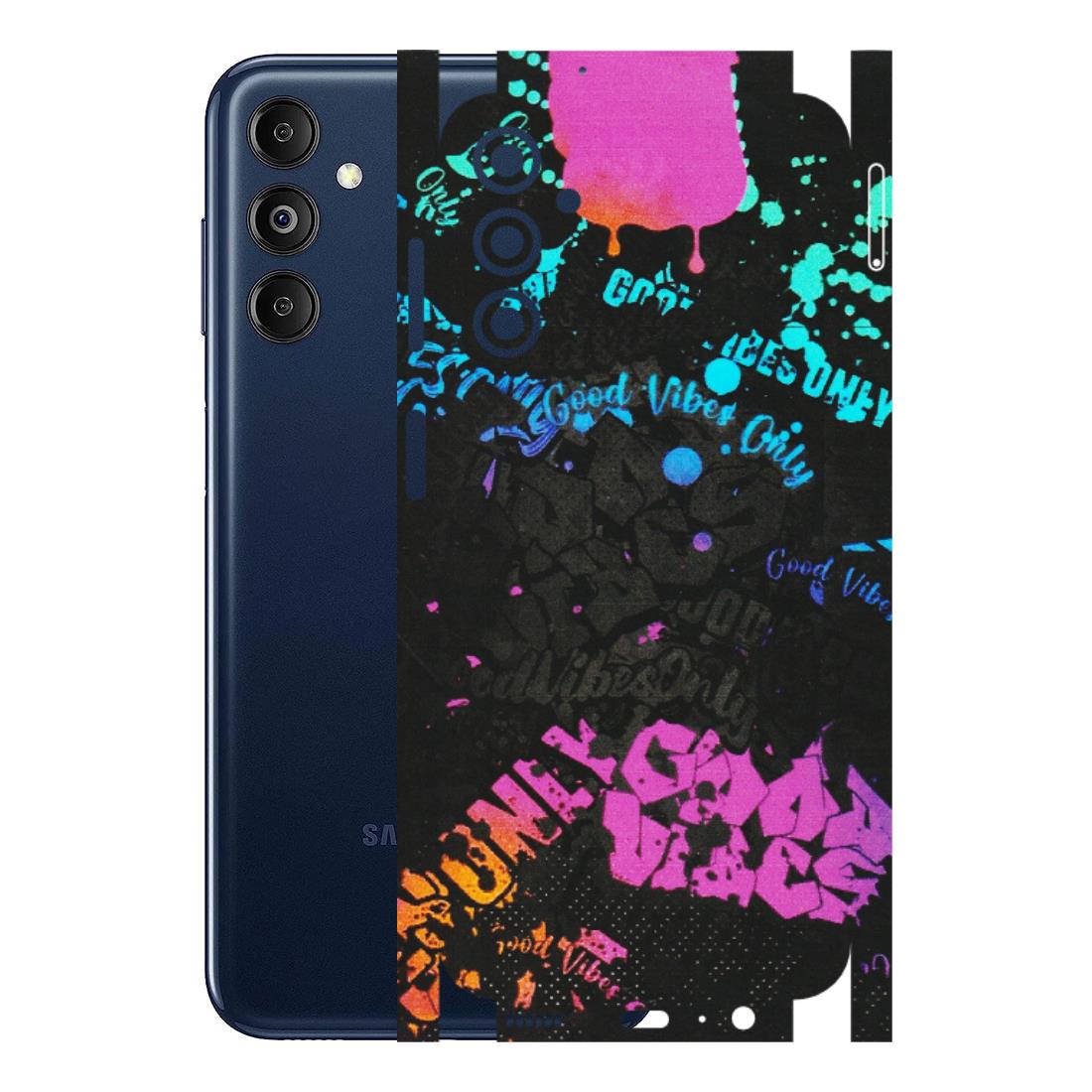 Samsung M/F/Note/Flip and C Phone Skins (All Models) - Majestic Black Vibes - Matte Finish (M-62) Samsung Galaxy M14 (5G)
