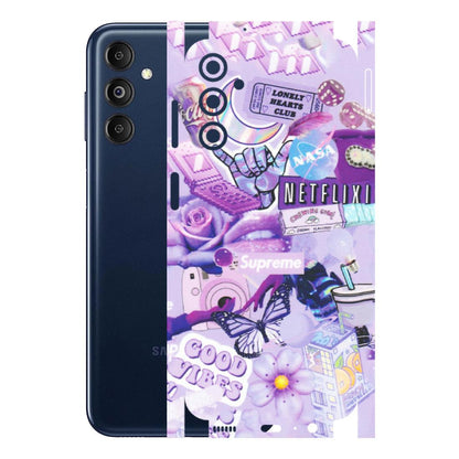 Samsung M/F/Note/Flip and C Phone Skins (All Models) - Supreme Purple Magic - Matte Finish (M-88) Samsung Galaxy M14 (5G)