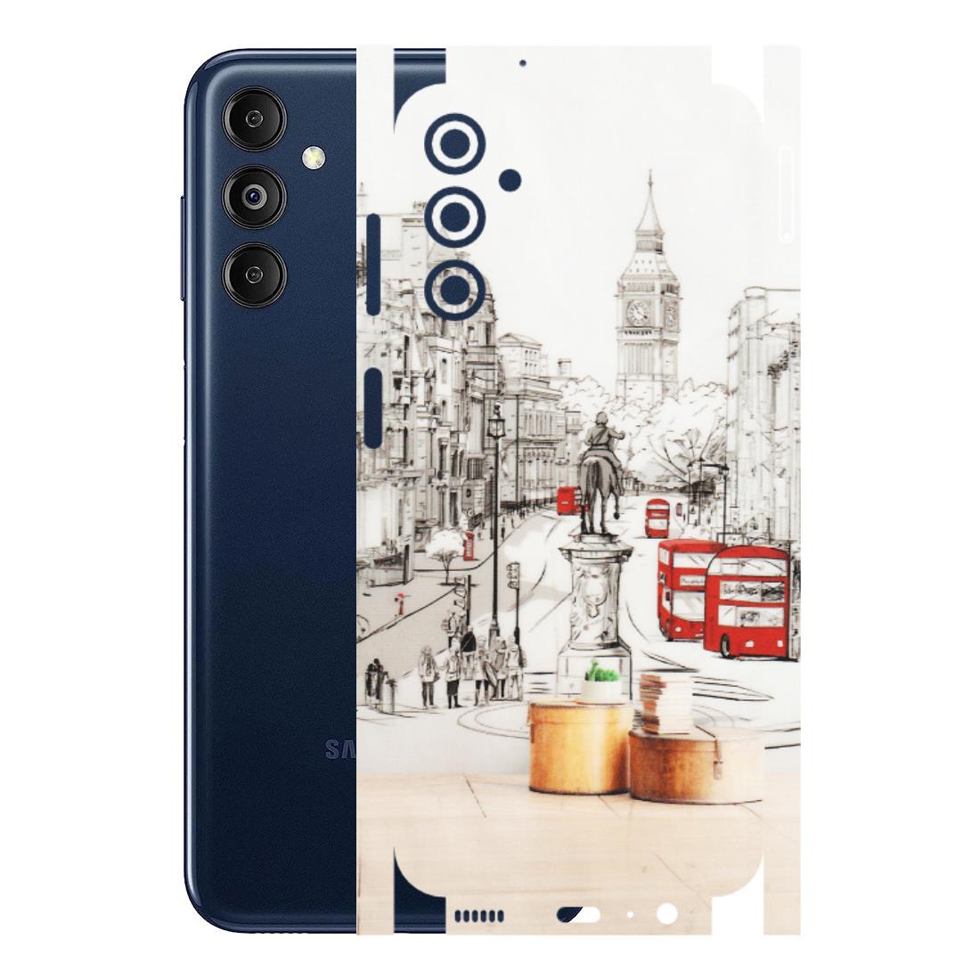 Samsung M/F/Note/Flip and C Phone Skins (All Models) - London Street - Transparent Finish (T-02) Samsung Galaxy M14 (5G)