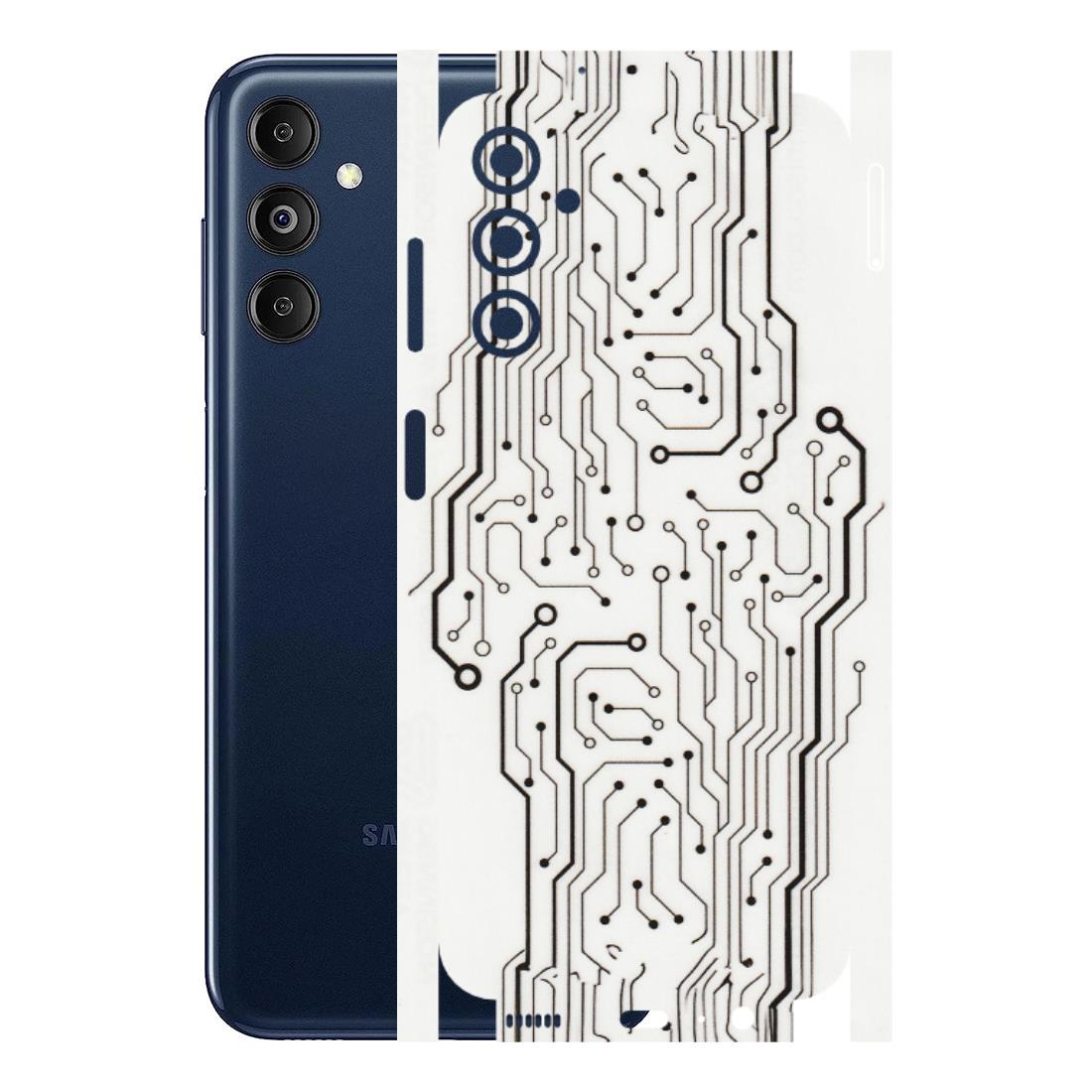 Samsung M/F/Note/Flip and C Phone Skins (All Models) - Tech Circuits - Transparent Finish (T-03) Samsung Galaxy M14 (5G)