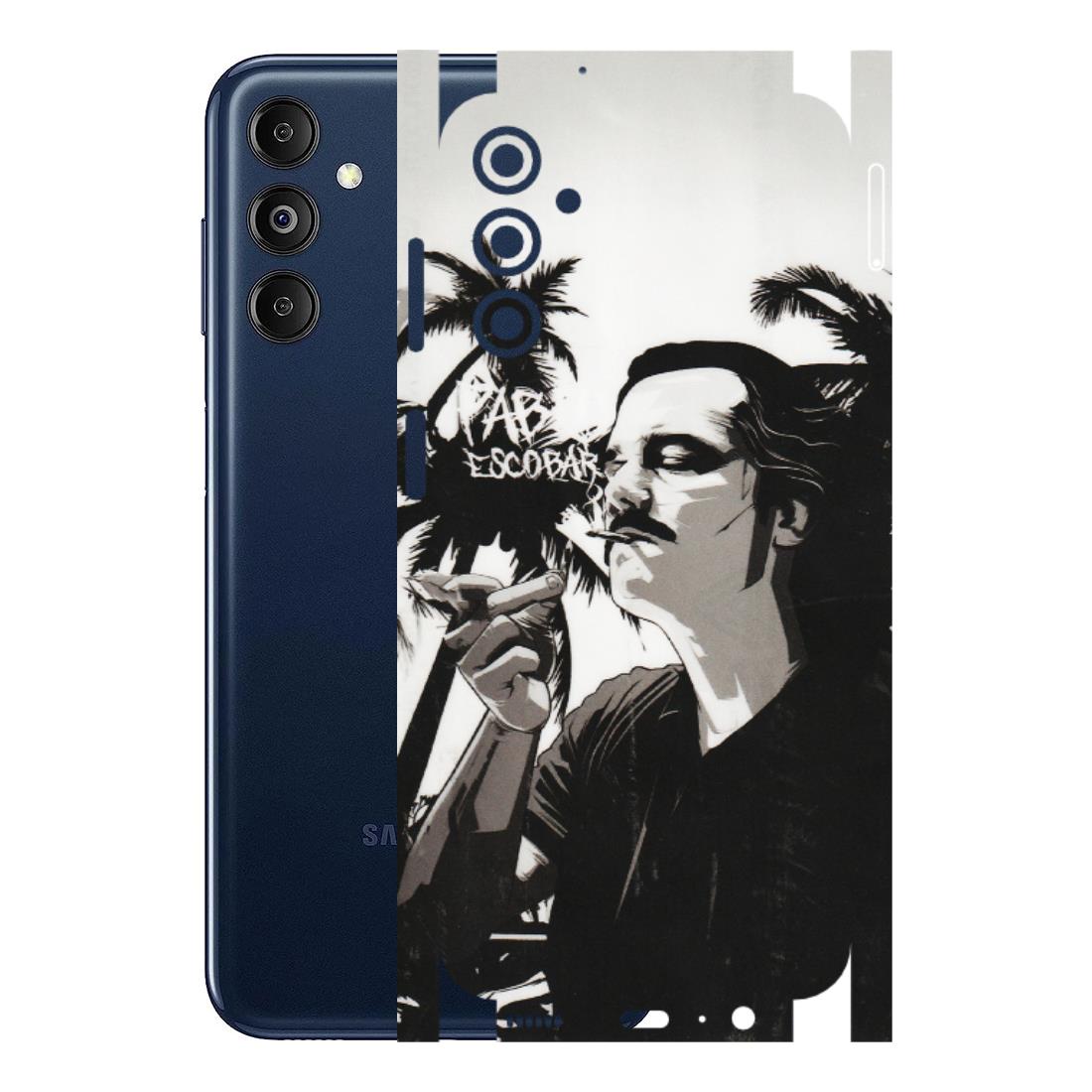 Samsung M/F/Note/Flip and C Phone Skins (All Models) - Pab Escobar - Transparent Finish (T-05) Samsung Galaxy M14 (5G)