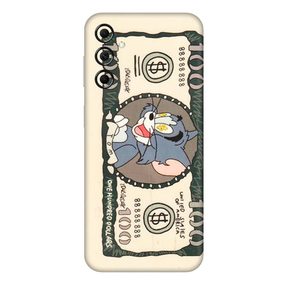Samsung M/F/Note/Flip and C Phone Skins (All Models) - One Hundred Dollar Tom - Transparent Finish (T-16) Samsung Galaxy M14 (5G)
