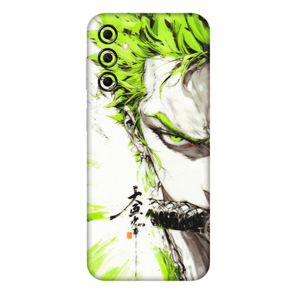 Samsung M/F/Note/Flip and C Phone Skins (All Models) - Roro Taku Anime - Transparent Finish (T-18) Samsung Galaxy M14 (5G)