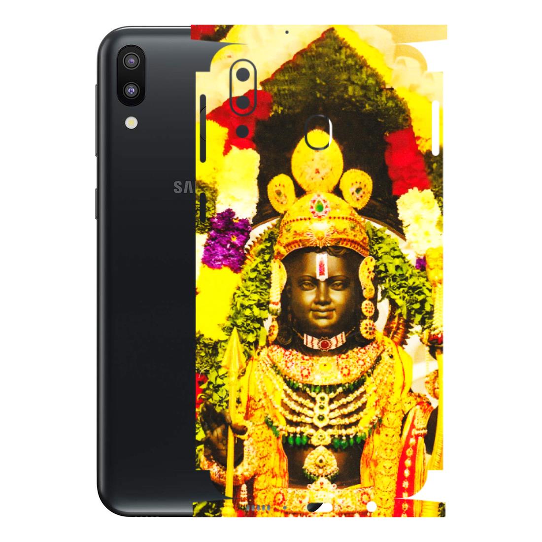 Samsung M/F/Note/Flip and C Phone Skins (All Models) - Ram Lalla Ayodhya - 3D Embossed Finish (L-103) Samsung Galaxy M20