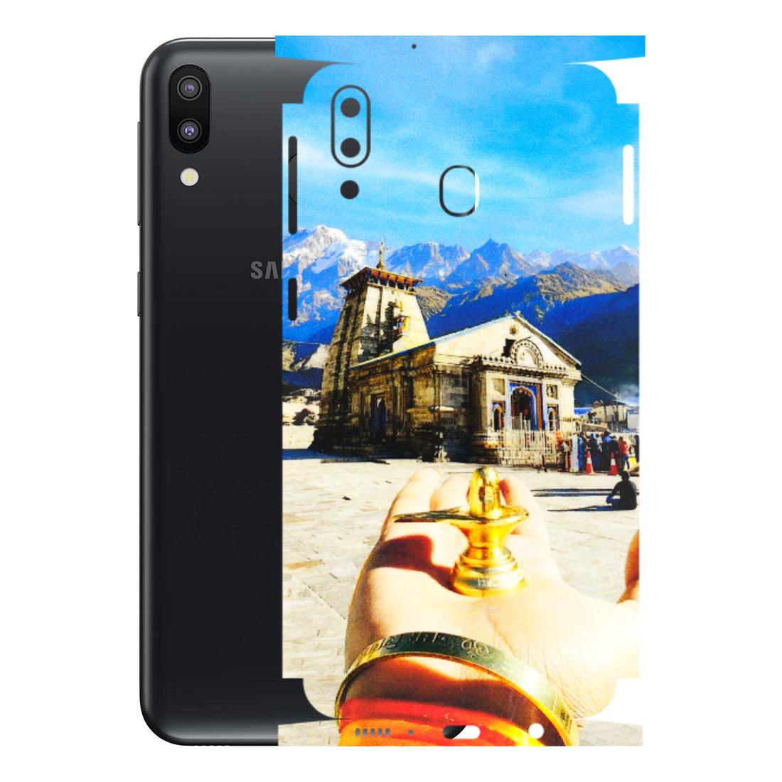 Samsung M/F/Note/Flip and C Phone Skins (All Models) - Beauty of Kedarnath - 3D Embossed Finish (L-108) Samsung Galaxy M20