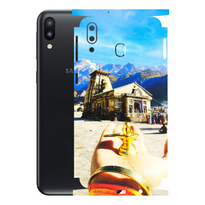 Samsung M/F/Note/Flip and C Phone Skins (All Models) - Beauty of Kedarnath - 3D Embossed Finish (L-108) Samsung Galaxy M20