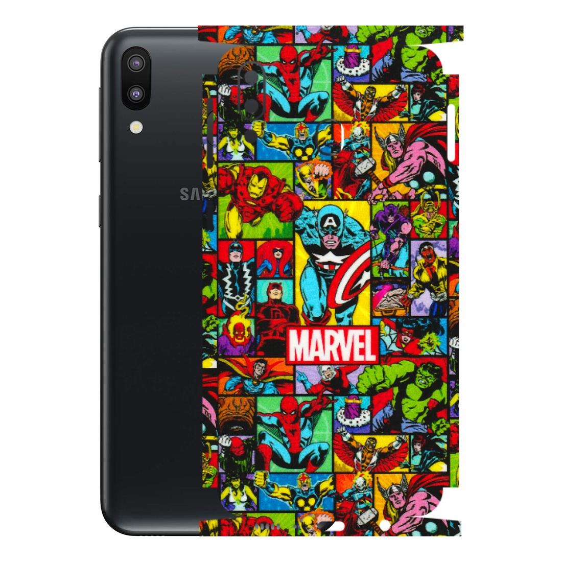 Samsung M/F/Note/Flip and C Phone Skins (All Models) - MARVELOUS Comic Characters - 3D Embossed Finish (L-129) Samsung Galaxy M20