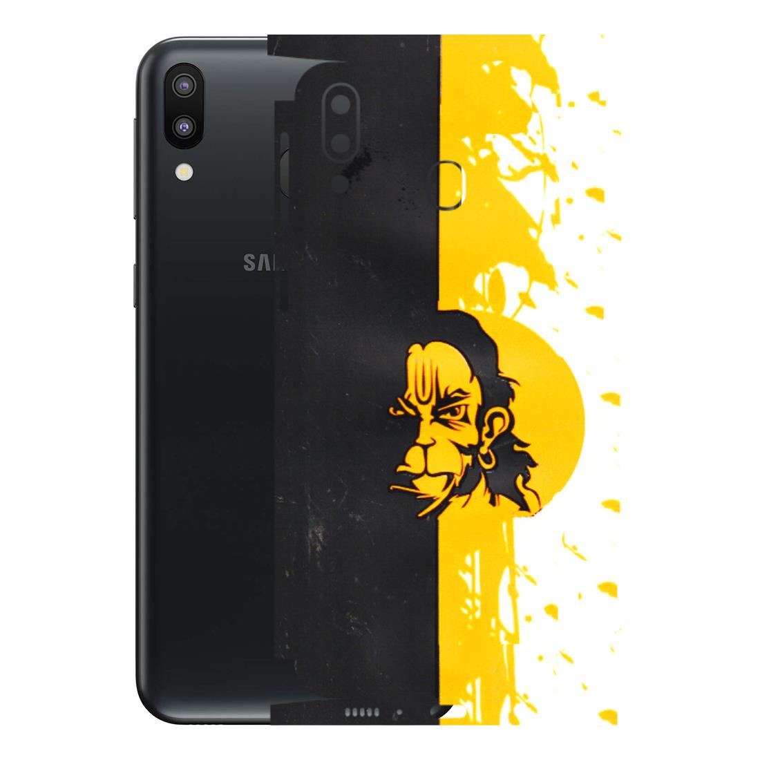 Samsung M/F/Note/Flip and C Phone Skins (All Models) - Bajrangbali - 3D Embossed Finish (L-151) Samsung Galaxy M20