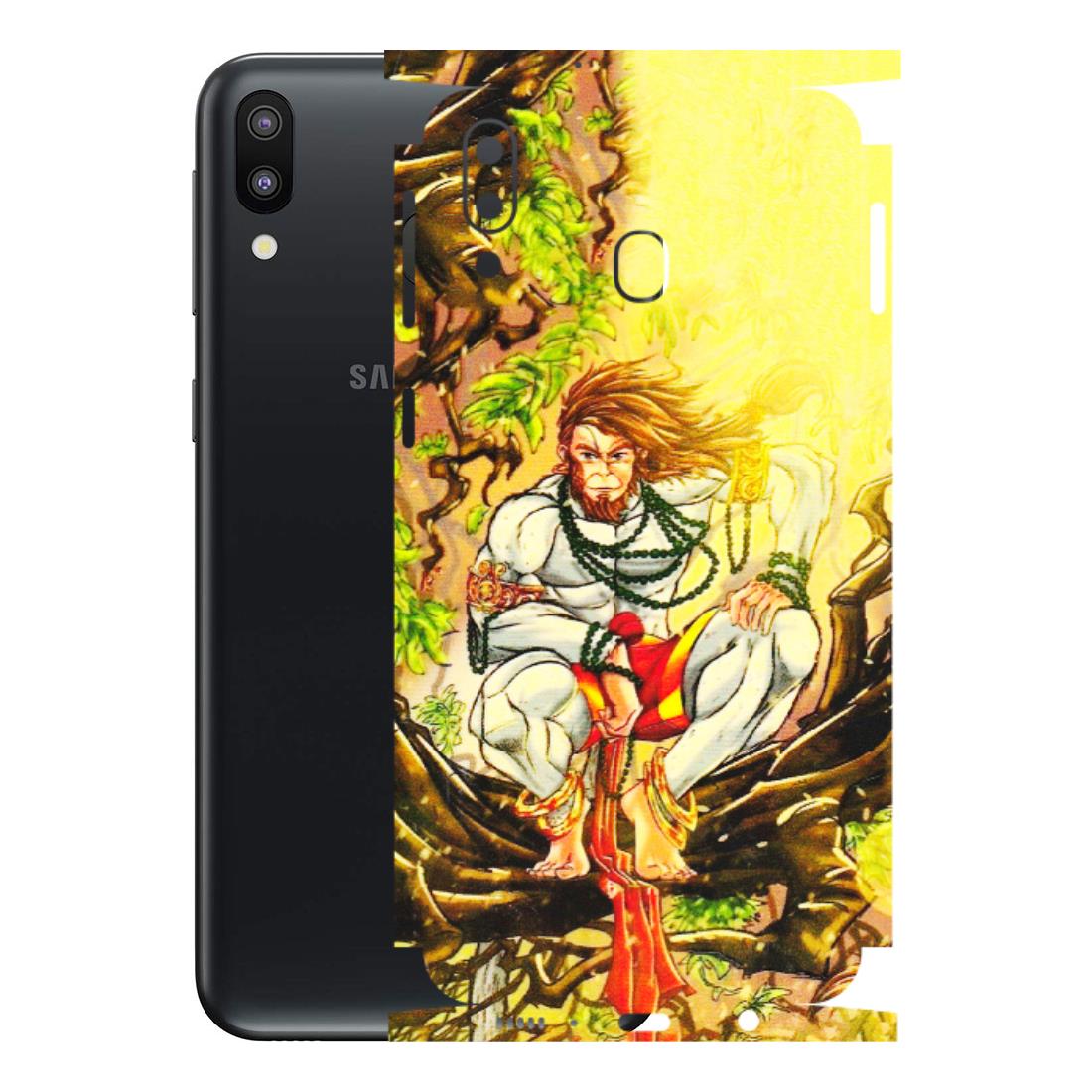 Samsung M/F/Note/Flip and C Phone Skins (All Models) - Lord Hanuman - 3D Embossed Finish (L-152) Samsung Galaxy M20