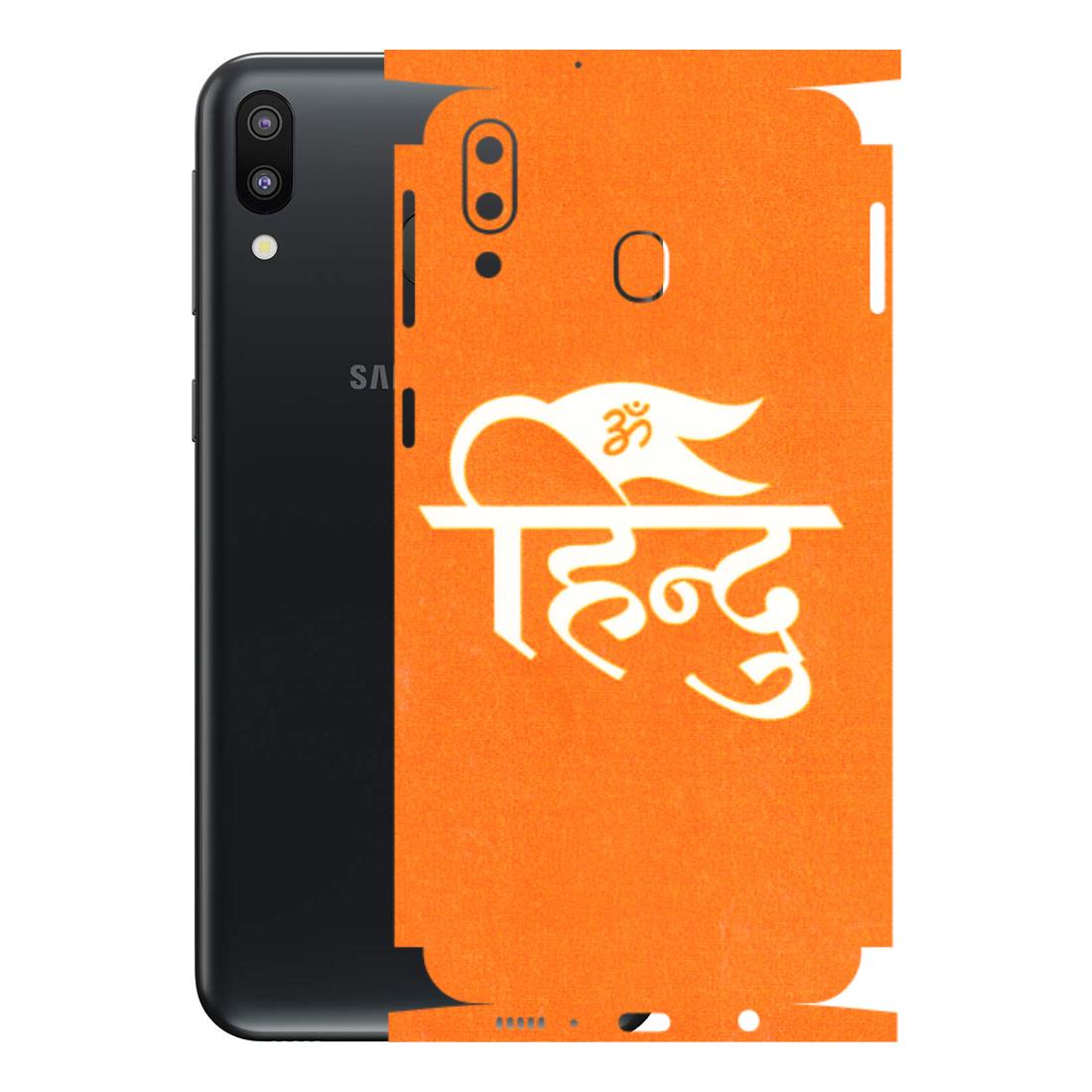 Samsung M/F/Note/Flip and C Phone Skins (All Models) - Hindu Kesari - 3D Embossed Finish (L-154) Samsung Galaxy M20