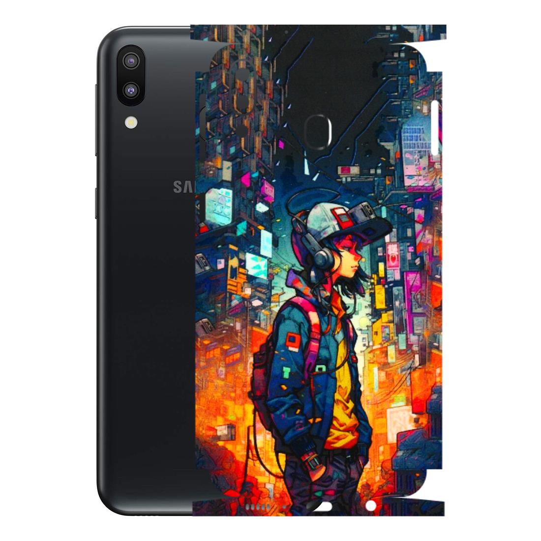 Samsung M/F/Note/Flip and C Phone Skins (All Models) - Street Anime Guy - 3D Embossed Finish (L-158) Samsung Galaxy M20