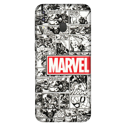 Samsung M/F/Note/Flip and C Phone Skins (All Models) - Marvel Comic - 3D Embossed Finish (L-171) Samsung Galaxy M20
