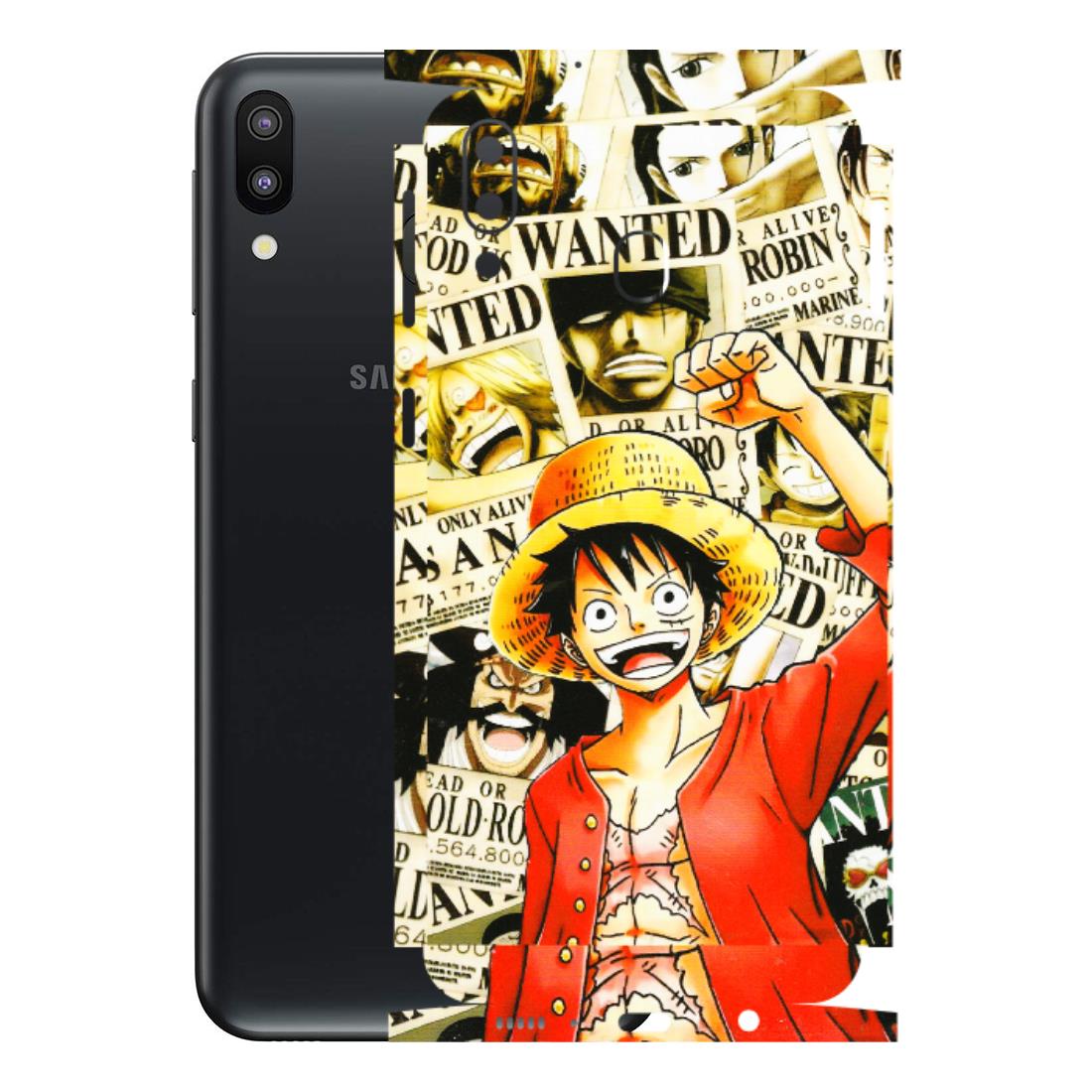 Samsung M/F/Note/Flip and C Phone Skins (All Models) - Luffy Anime - 3D Embossed Finish (L-177) Samsung Galaxy M20