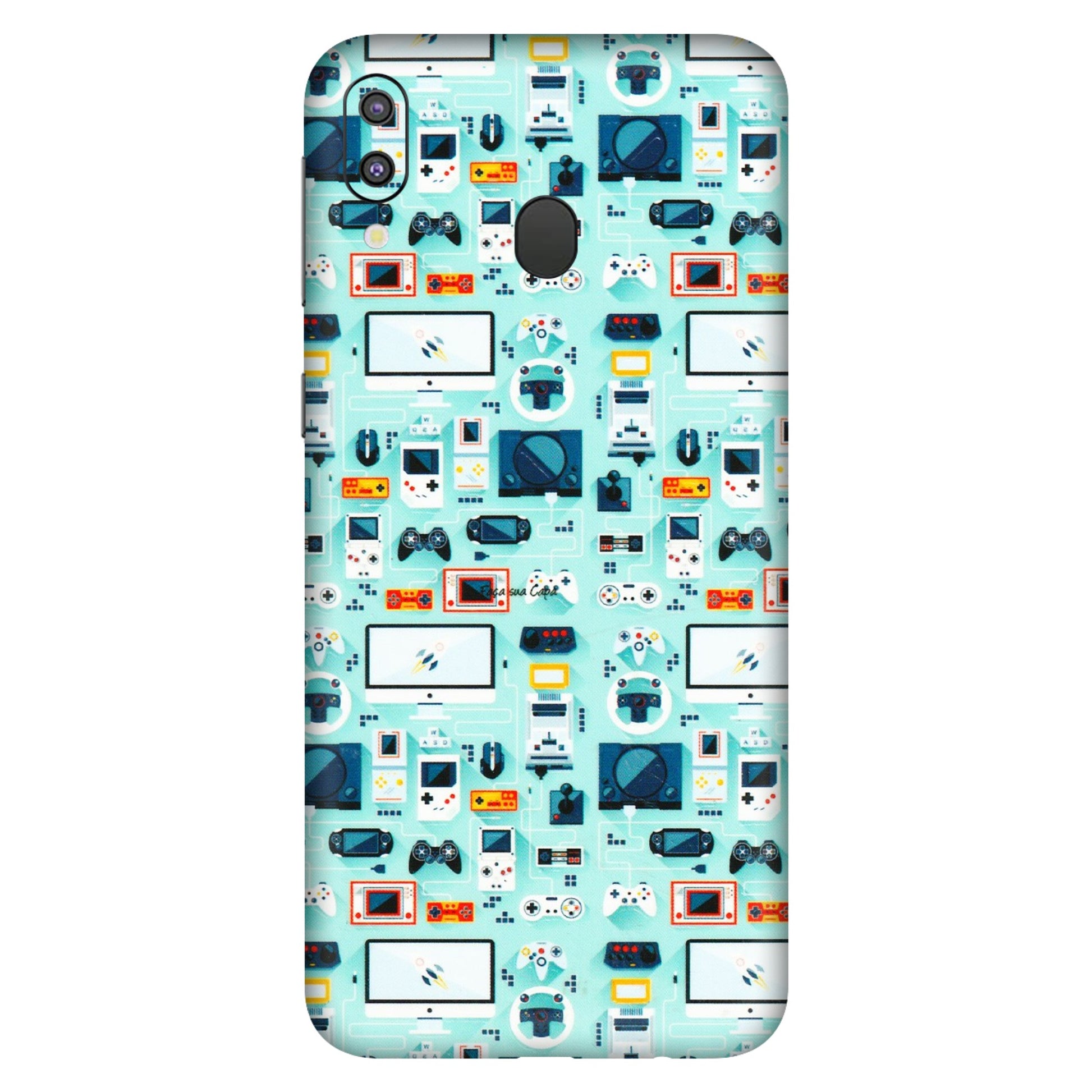 Samsung M/F/Note/Flip and C Phone Skins (All Models) - Gadgets Doodle - 3D Embossed Finish (L-184) Samsung Galaxy M20