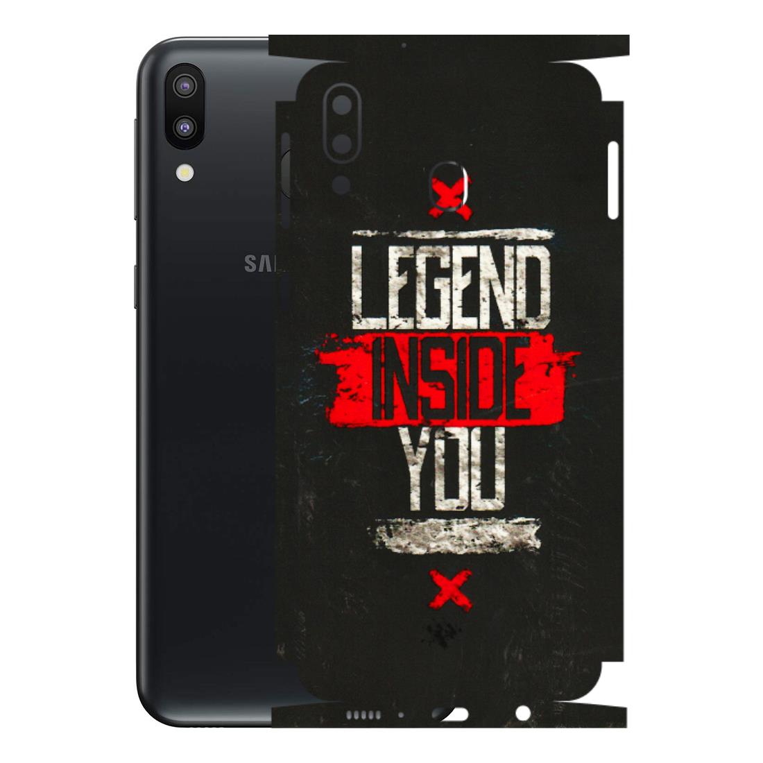 Samsung M/F/Note/Flip and C Phone Skins (All Models) - Legend Inside You - 3D Embossed Finish (L-186) Samsung Galaxy M20