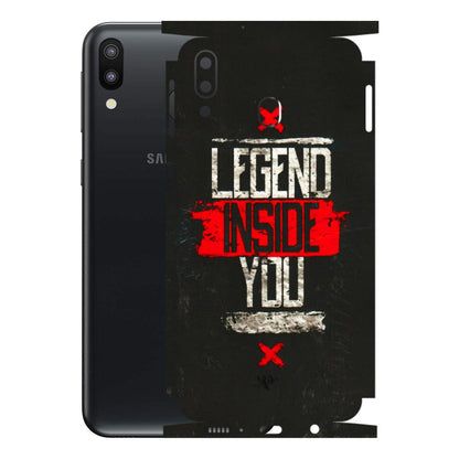 Samsung M/F/Note/Flip and C Phone Skins (All Models) - Legend Inside You - 3D Embossed Finish (L-186) Samsung Galaxy M20