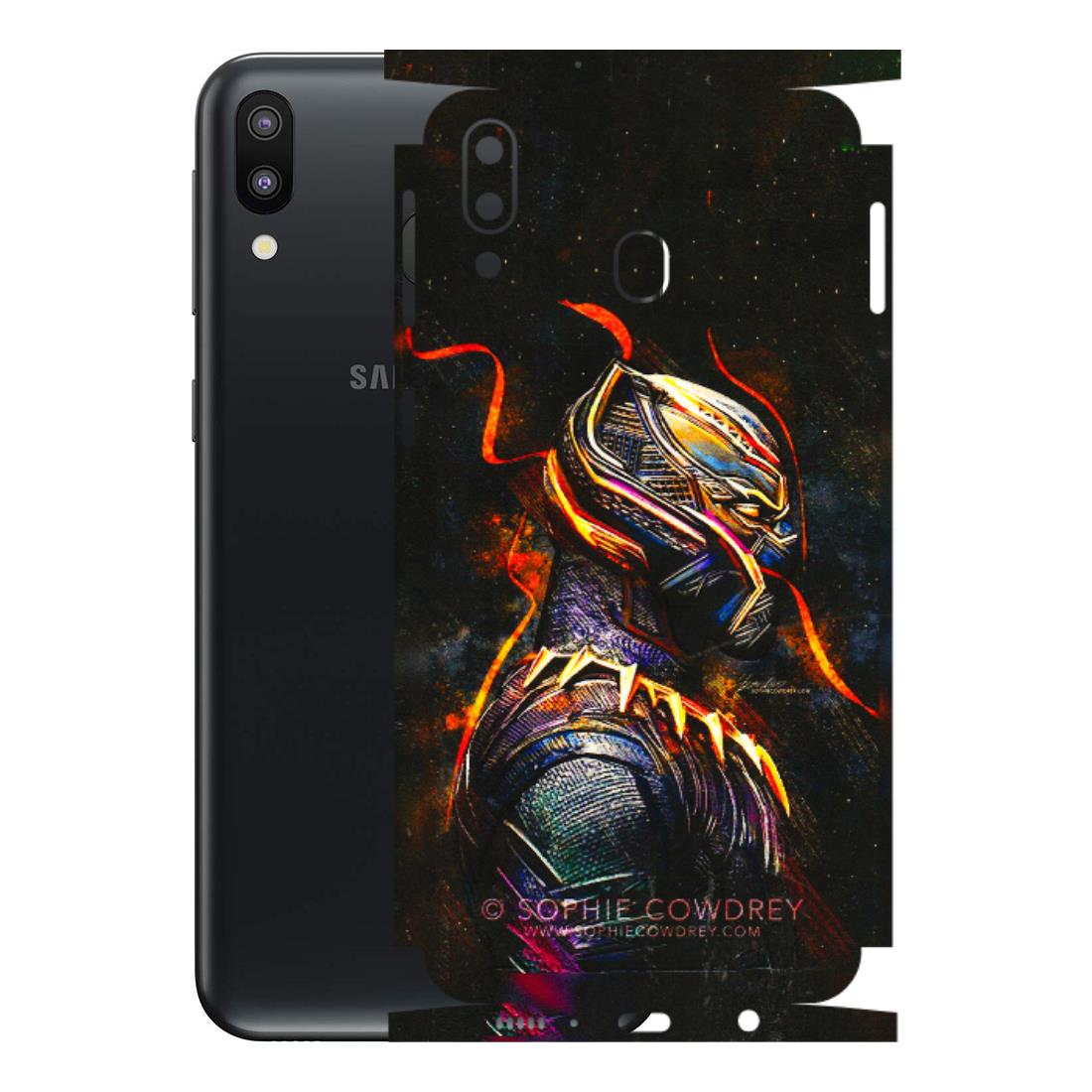 Samsung M/F/Note/Flip and C Phone Skins (All Models) - Black Panther - 3D Embossed Finish (L-190) Samsung Galaxy M20