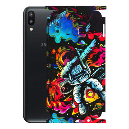 Samsung M/F/Note/Flip and C Phone Skins (All Models) - Astronaut Dope - 3D Embossed Finish (L-191) Samsung Galaxy M20