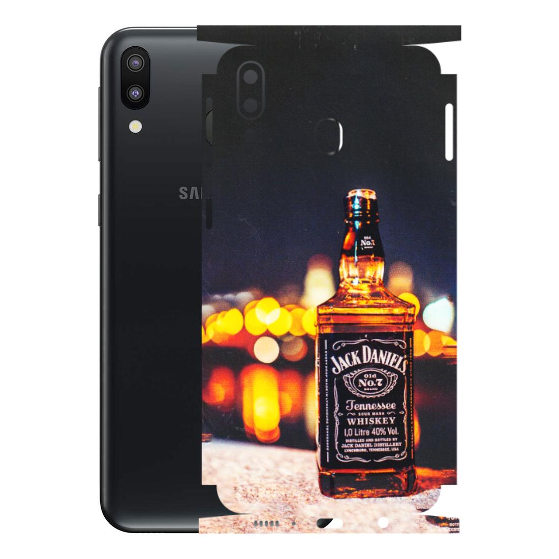 Samsung M/F/Note/Flip and C Phone Skins (All Models) - JD Whiskey Bottle - 3D Embossed Finish (L-20) Samsung Galaxy M20