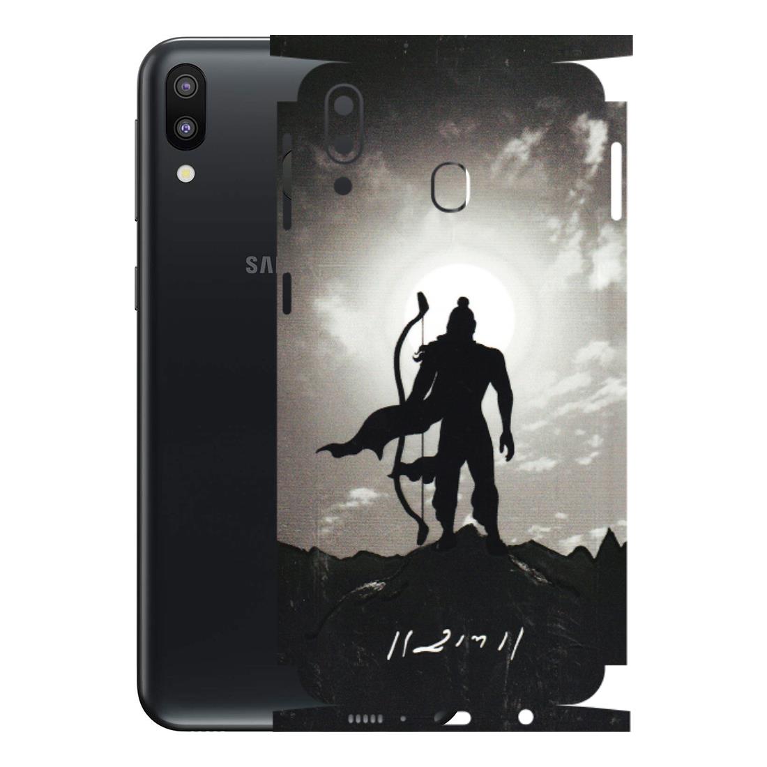 Samsung M/F/Note/Flip and C Phone Skins (All Models) - Jai Siya Ram - 3D Embossed Finish (L-200) Samsung Galaxy M20