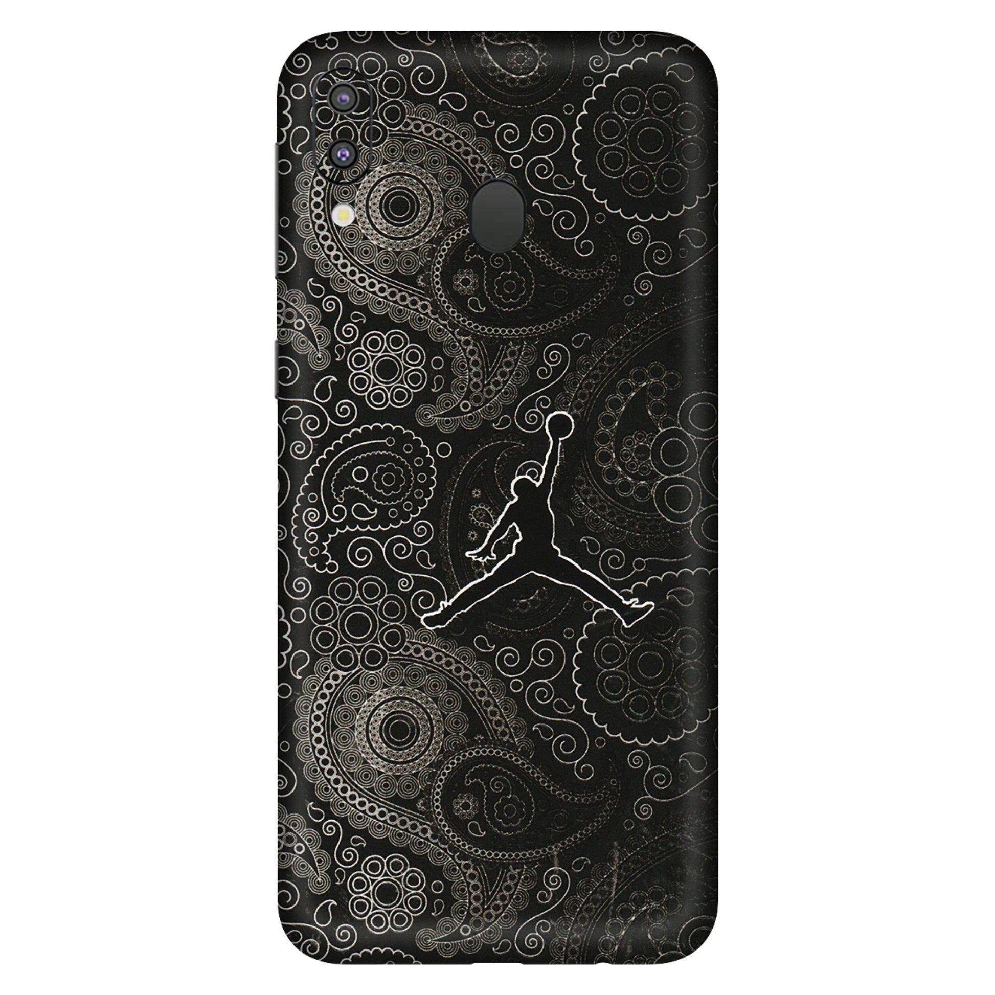 Samsung M/F/Note/Flip and C Phone Skins (All Models) - Basketball Player Artwork - 3D Embossed Finish (L-215) Samsung Galaxy M20