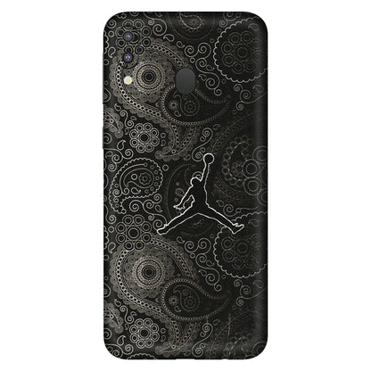 Samsung M/F/Note/Flip and C Phone Skins (All Models) - Basketball Player Artwork - 3D Embossed Finish (L-215) Samsung Galaxy M20