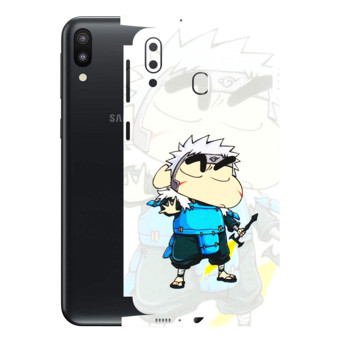 Samsung M/F/Note/Flip and C Phone Skins (All Models) - Angry Young Shinchan - 3D Embossed Finish (L-226) Samsung Galaxy M20