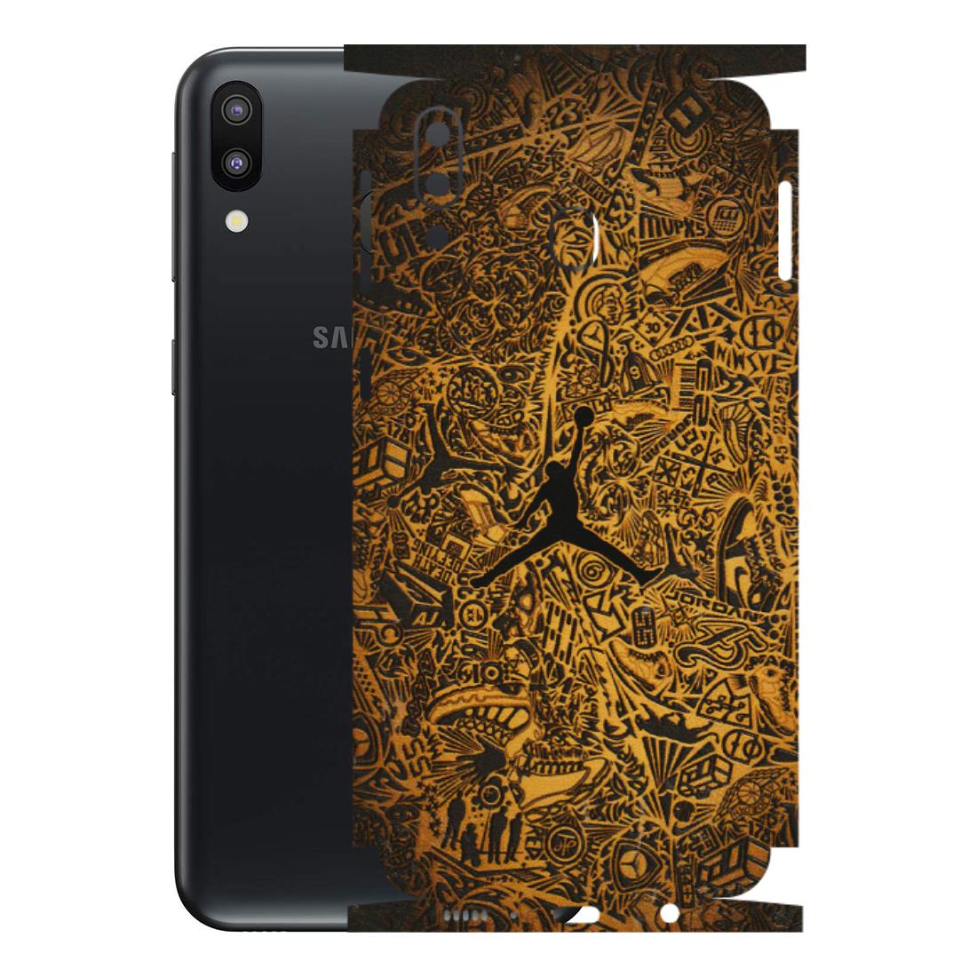 Samsung M/F/Note/Flip and C Phone Skins (All Models) - Premium Gold Basketball Player - 3D Embossed Finish (L-236) Samsung Galaxy M20