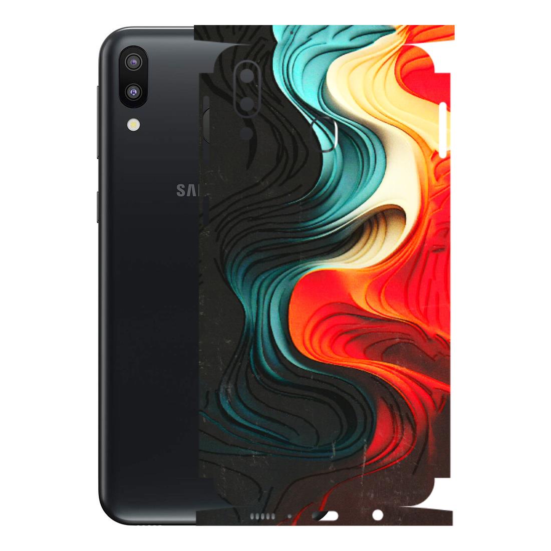 Samsung M/F/Note/Flip and C Phone Skins (All Models) - The Silky Swirl - 3D Embossed Finish (L-240) Samsung Galaxy M20
