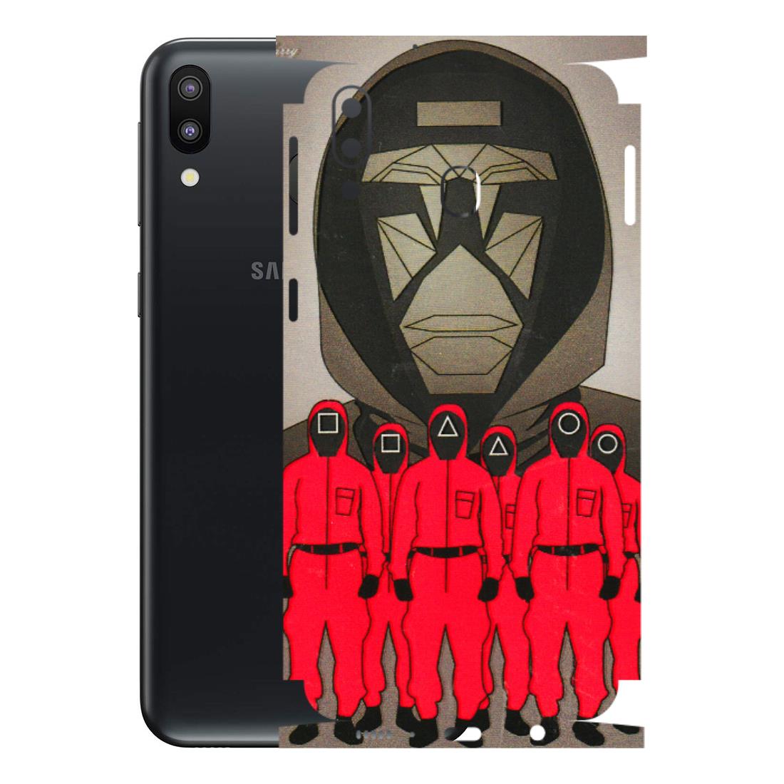 Samsung M/F/Note/Flip and C Phone Skins (All Models) - Squid Game Hero - 3D Embossed Finish (L-245) Samsung Galaxy M20