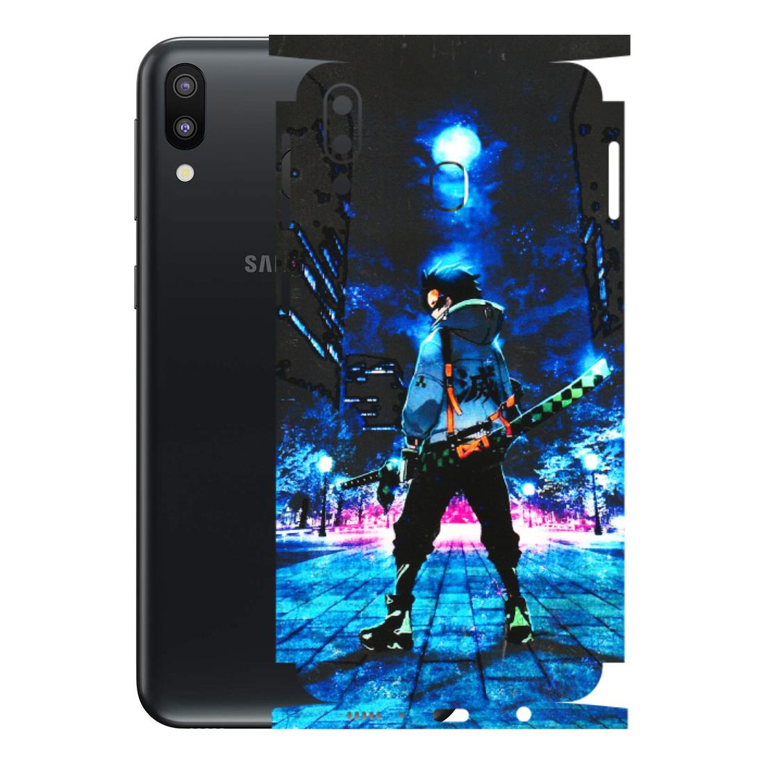 Samsung M/F/Note/Flip and C Phone Skins (All Models) - Demon Slayer Sword - 3D Embossed Finish (L-247) Samsung Galaxy M20