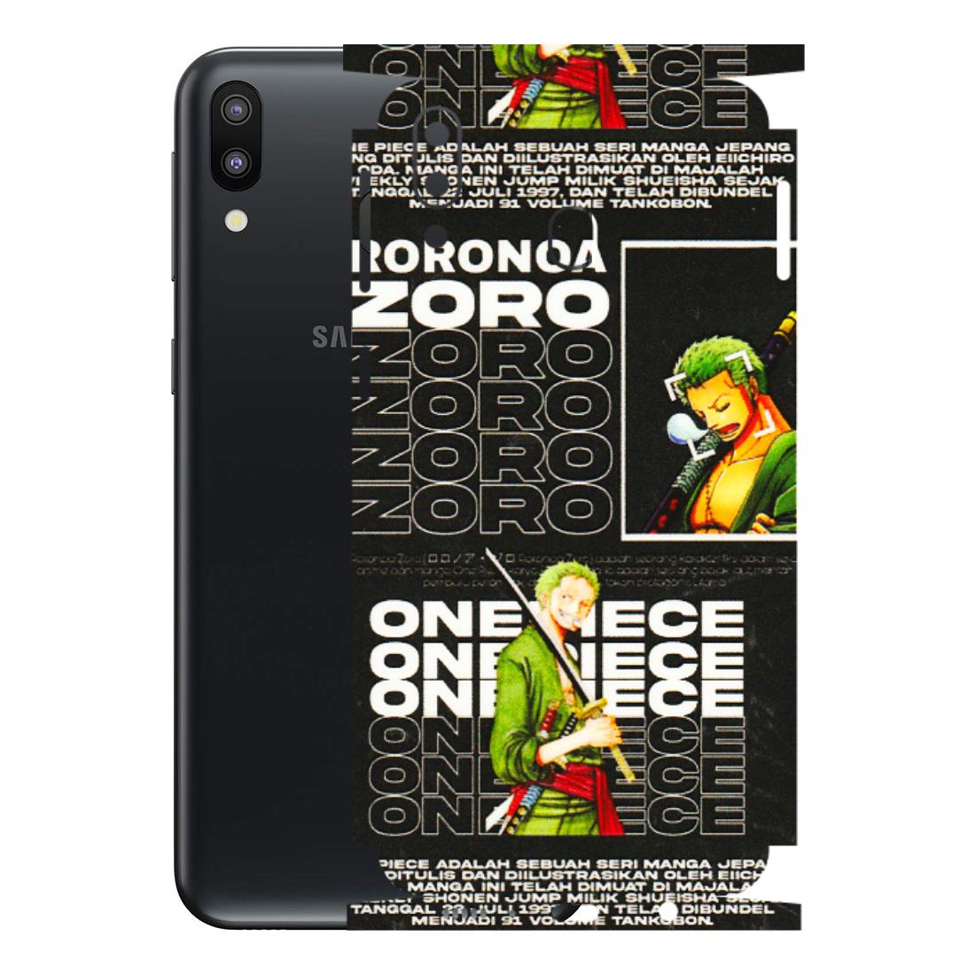 Samsung M/F/Note/Flip and C Phone Skins (All Models) - One Piece Zoro - 3D Embossed Finish (L-250) Samsung Galaxy M20