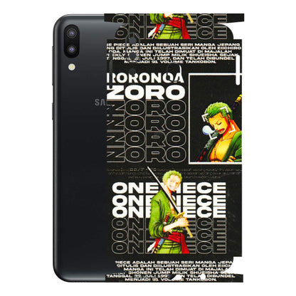 Samsung M/F/Note/Flip and C Phone Skins (All Models) - One Piece Zoro - 3D Embossed Finish (L-250) Samsung Galaxy M20