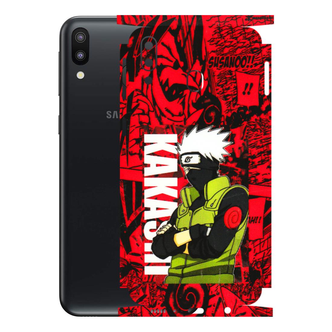 Samsung M/F/Note/Flip and C Phone Skins (All Models) - Kakashi Red Anime - 3D Embossed Finish (L-251) Samsung Galaxy M20