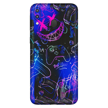 Samsung M/F/Note/Flip and C Phone Skins (All Models) - Gamers Paradise - 3D Embossed Finish (L-258) Samsung Galaxy M20