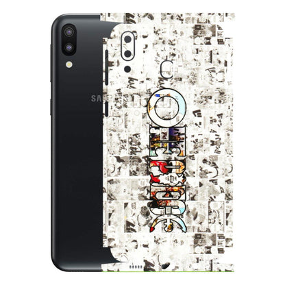 Samsung M/F/Note/Flip and C Phone Skins (All Models) - One Piece Manga - 3D Embossed Finish (L-26) Samsung Galaxy M20