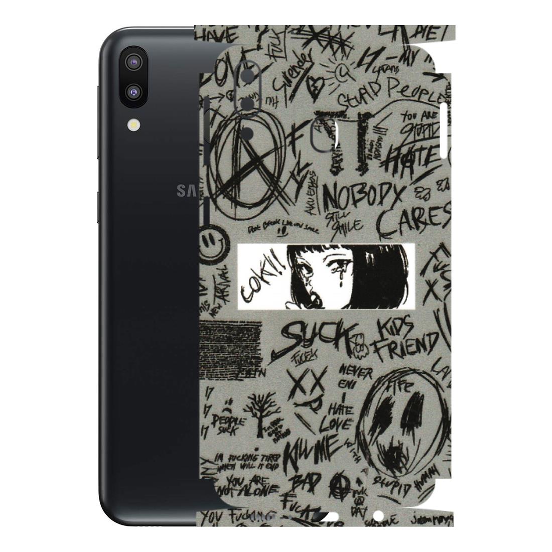 Samsung M/F/Note/Flip and C Phone Skins (All Models) - Never Have Love Anime - 3D Embossed Finish (L-260) Samsung Galaxy M20