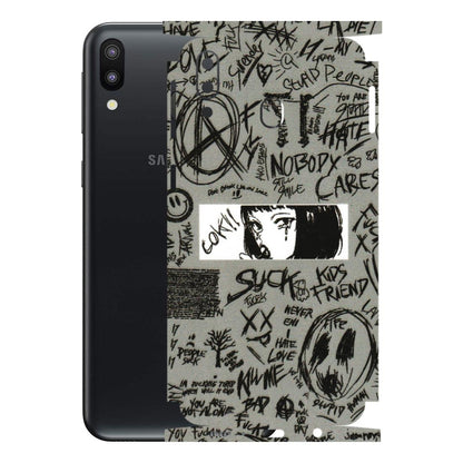 Samsung M/F/Note/Flip and C Phone Skins (All Models) - Never Have Love Anime - 3D Embossed Finish (L-260) Samsung Galaxy M20
