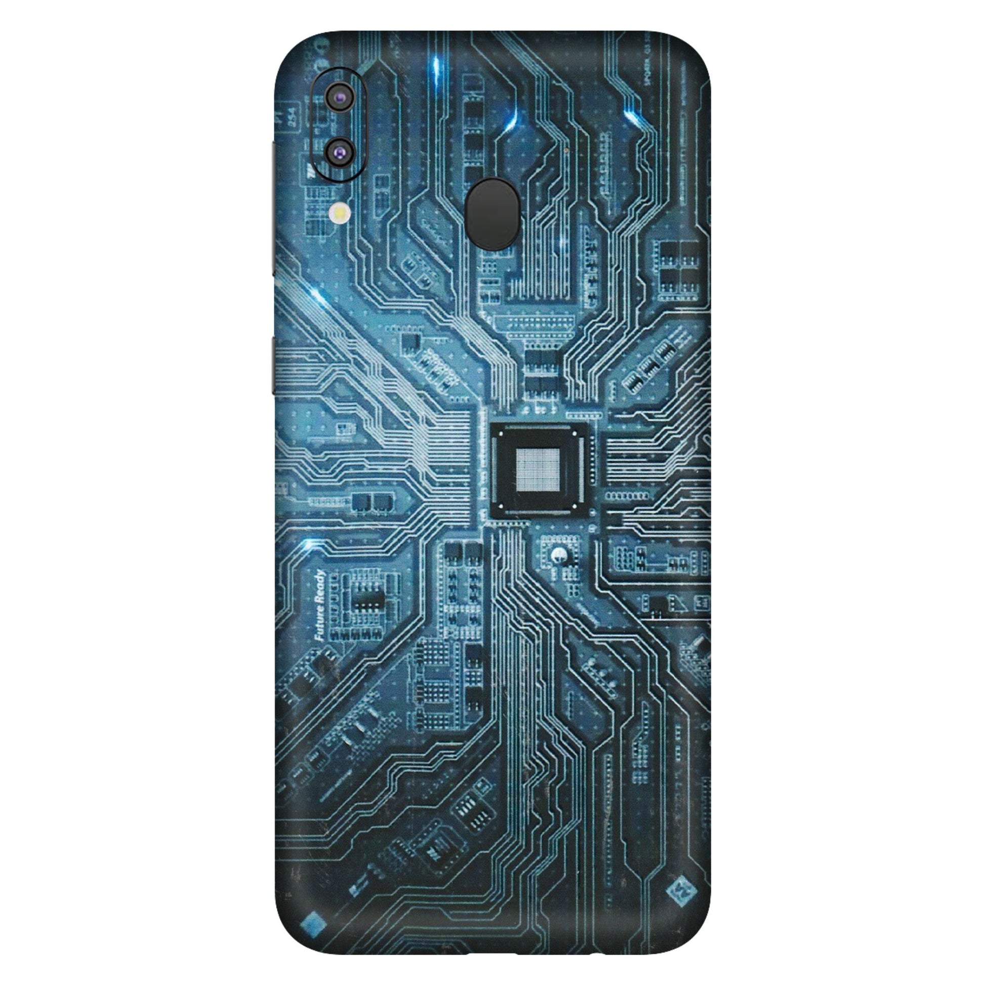 Samsung M/F/Note/Flip and C Phone Skins (All Models) - Original Circuit - 3D Embossed Finish (L-267) Samsung Galaxy M20