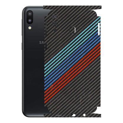 Samsung M/F/Note/Flip and C Phone Skins (All Models) - Carbon BM - 3D Embossed Finish (L-302) Samsung Galaxy M20