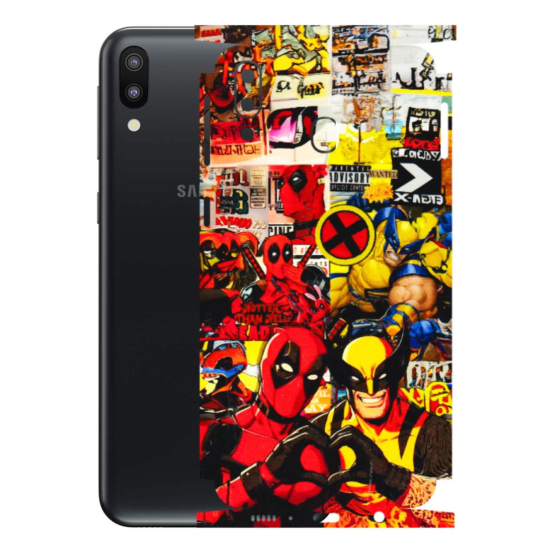 Samsung M/F/Note/Flip and C Phone Skins (All Models) - Spidy Wolverine - 3D Embossed Finish (L-310) Samsung Galaxy M20