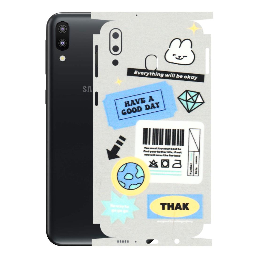 Samsung M/F/Note/Flip and C Phone Skins (All Models) - Will Be Okay Design - 3D Embossed Finish (L-316) Samsung Galaxy M20