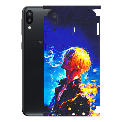 Samsung M/F/Note/Flip and C Phone Skins (All Models) - Sanji Vinsmoke One Piece - 3D Embossed Finish (L-319) Samsung Galaxy M20
