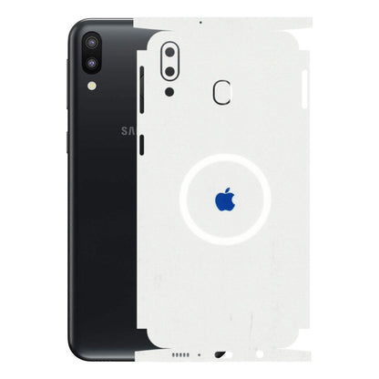 Samsung M/F/Note/Flip and C Phone Skins (All Models) - iPhone Magsafe Logo - 3D Embossed Finish (L-320) Samsung Galaxy M20