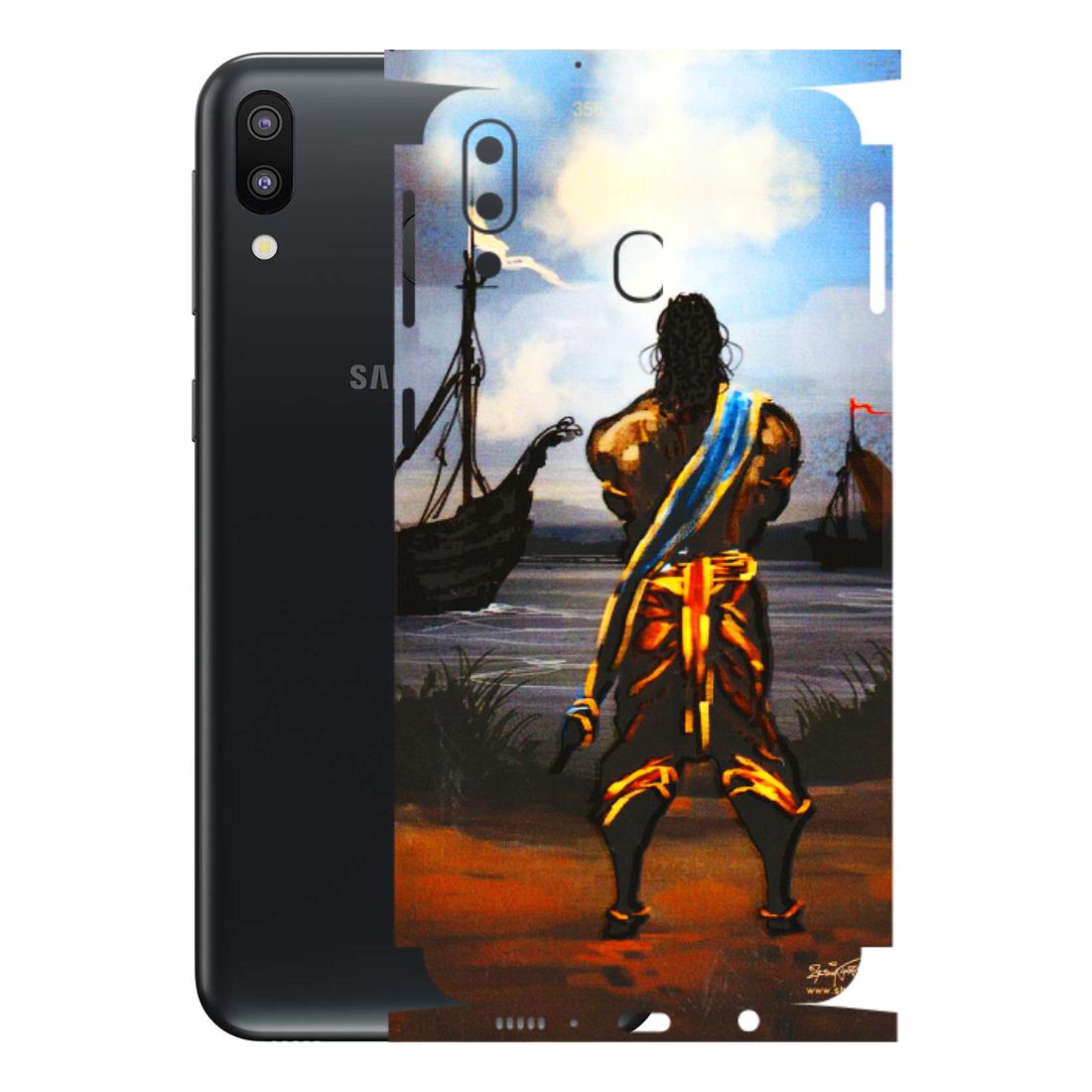Samsung M/F/Note/Flip and C Phone Skins (All Models) - Heavenly God Figure - 3D Embossed Finish (L-34) Samsung Galaxy M20