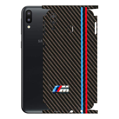 Samsung M/F/Note/Flip and C Phone Skins (All Models) - BM Carbon Fiber Feels - 3D Embossed Finish (L-38) Samsung Galaxy M20