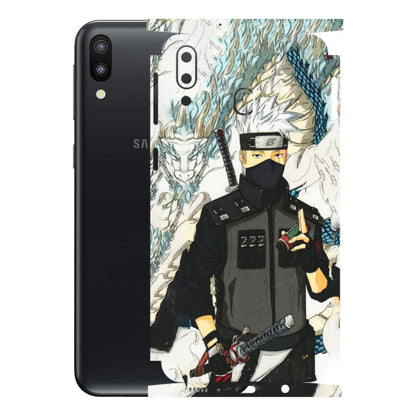 Samsung M/F/Note/Flip and C Phone Skins (All Models) - Kakashi Hatake Naruto Anime - 3D Embossed Finish (L-46) Samsung Galaxy M20